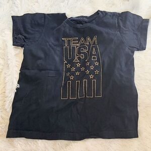 Team apparel USA Olympics navy blue graphic tshirt toddler size 4t
